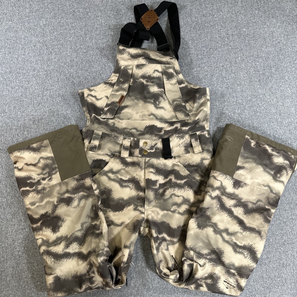 Dakine Wyeast Snow Bib Pants Mens Small‎ Ashcroft Camo Ski Snowboard Insulated